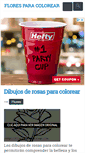 Mobile Screenshot of floresparacolorear.com